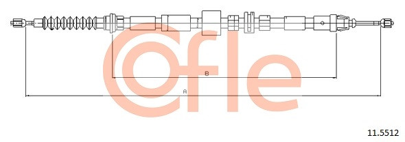 COFLE Seilzug, Feststellbremse