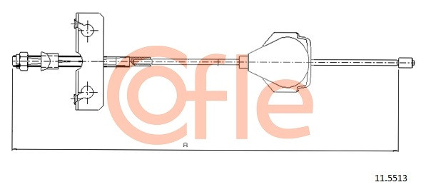 COFLE Seilzug, Feststellbremse