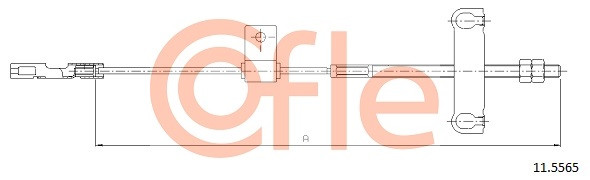 COFLE Seilzug, Feststellbremse
