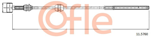 COFLE Seilzug, Feststellbremse