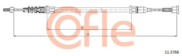 COFLE Seilzug, Feststellbremse