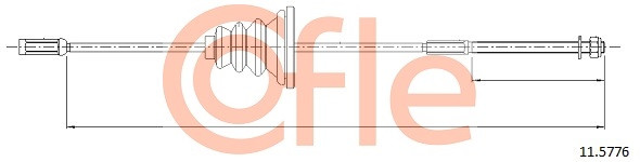 COFLE Seilzug, Feststellbremse