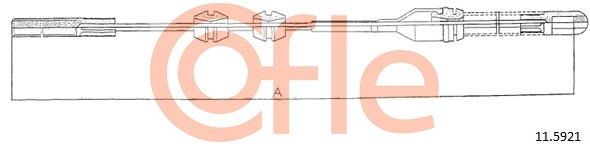 COFLE Seilzug, Feststellbremse