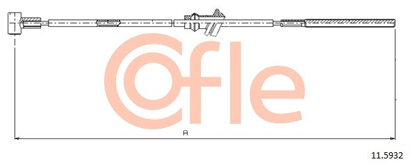 COFLE Seilzug, Feststellbremse