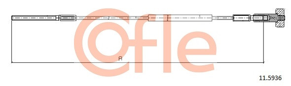 COFLE Seilzug, Feststellbremse