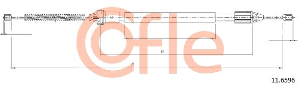 COFLE Seilzug, Feststellbremse