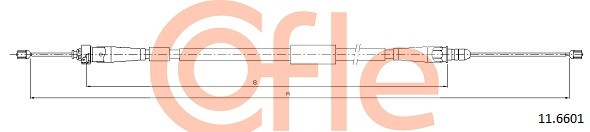 COFLE Seilzug, Feststellbremse