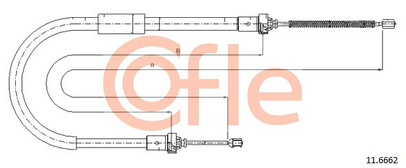 COFLE Seilzug, Feststellbremse