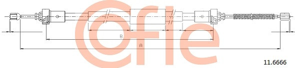COFLE Seilzug, Feststellbremse
