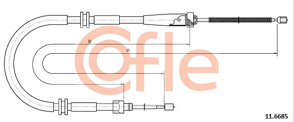 COFLE Seilzug, Feststellbremse
