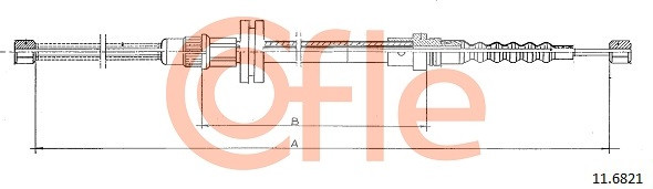 COFLE Seilzug, Feststellbremse