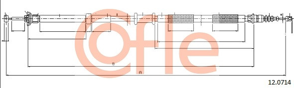 COFLE Seilzug, Feststellbremse