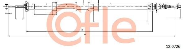 COFLE Seilzug, Feststellbremse