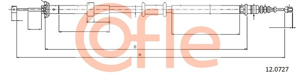 COFLE Seilzug, Feststellbremse