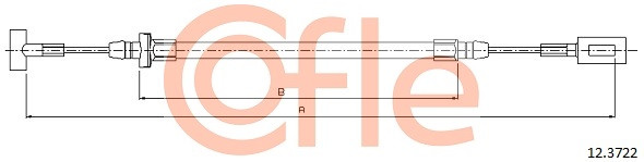 COFLE Seilzug, Feststellbremse