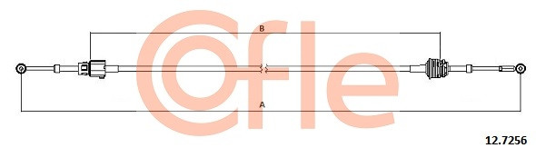 COFLE Seilzug, Schaltgetriebe