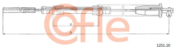 COFLE Seilzug, Feststellbremse
