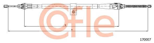 COFLE Seilzug, Feststellbremse