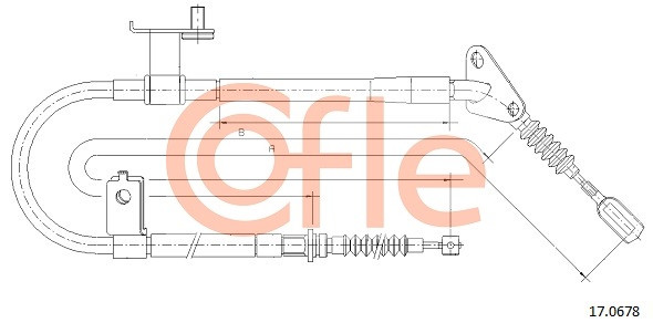 COFLE Seilzug, Feststellbremse
