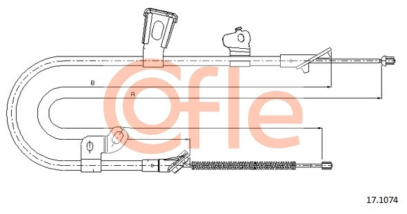 COFLE Seilzug, Feststellbremse