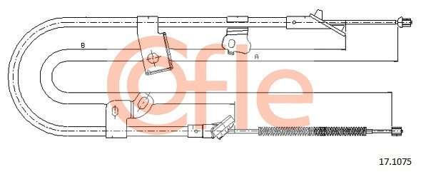 COFLE Seilzug, Feststellbremse