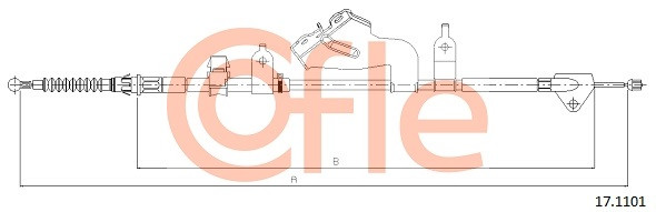 COFLE Seilzug, Feststellbremse