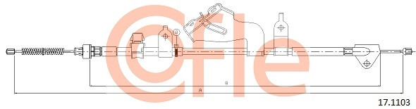 COFLE Seilzug, Feststellbremse