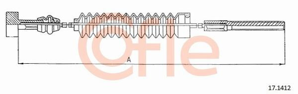 COFLE Seilzug, Feststellbremse