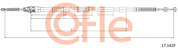 COFLE Seilzug, Feststellbremse