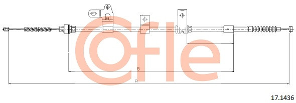 COFLE Seilzug, Feststellbremse