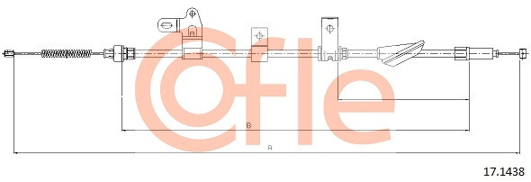 COFLE Seilzug, Feststellbremse