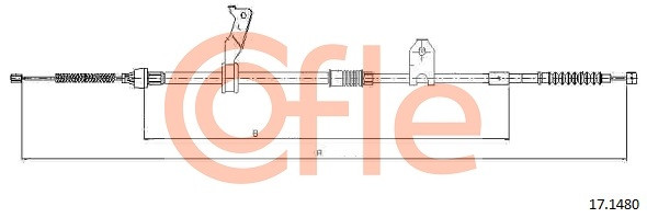 COFLE Seilzug, Feststellbremse
