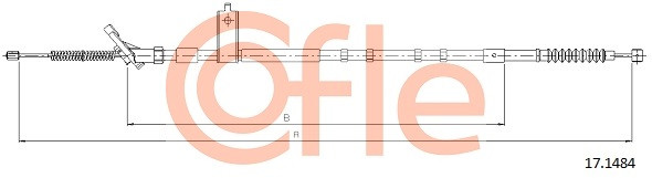 COFLE Seilzug, Feststellbremse