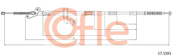 COFLE Seilzug, Feststellbremse