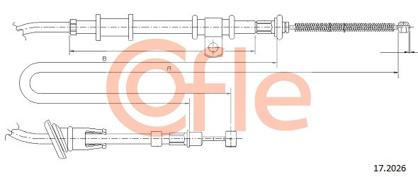 COFLE Seilzug, Feststellbremse