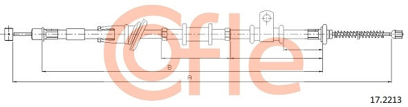 COFLE Seilzug, Feststellbremse