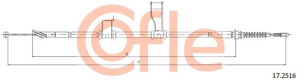 COFLE Seilzug, Feststellbremse