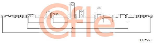 COFLE Seilzug, Feststellbremse