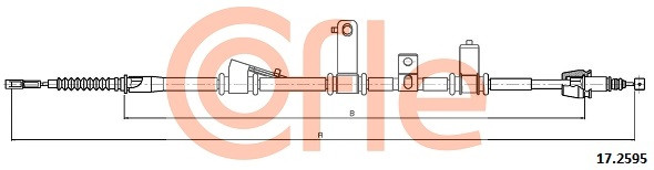 COFLE Seilzug, Feststellbremse