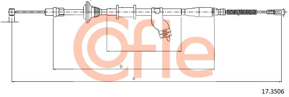 COFLE Seilzug, Feststellbremse