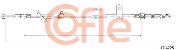 COFLE Seilzug, Feststellbremse
