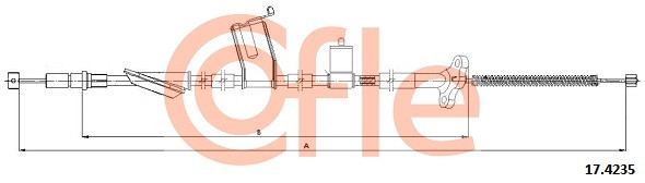 COFLE Seilzug, Feststellbremse