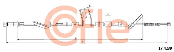 COFLE Seilzug, Feststellbremse