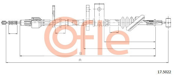 COFLE Seilzug, Feststellbremse