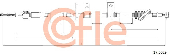 COFLE Seilzug, Feststellbremse