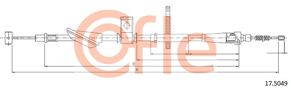 COFLE Seilzug, Feststellbremse