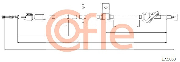 COFLE Seilzug, Feststellbremse