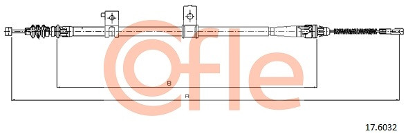 COFLE Seilzug, Feststellbremse