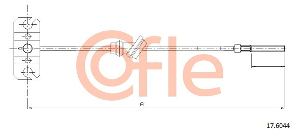 COFLE Seilzug, Feststellbremse