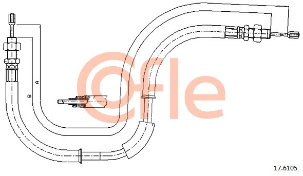 COFLE Seilzug, Feststellbremse